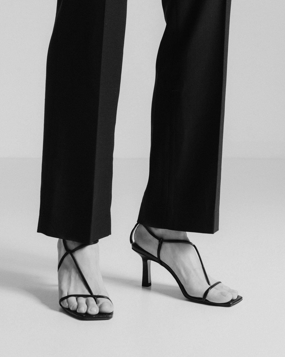 The Strappy Sandal | Black The Strappy Sandal | Black