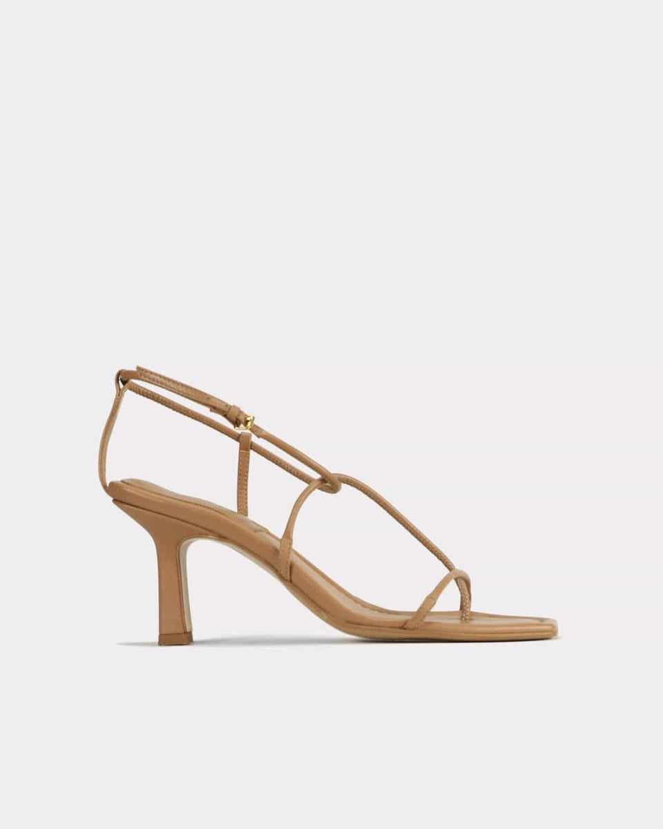 The Strappy Sandal | Almond The Strappy Sandal | Almond