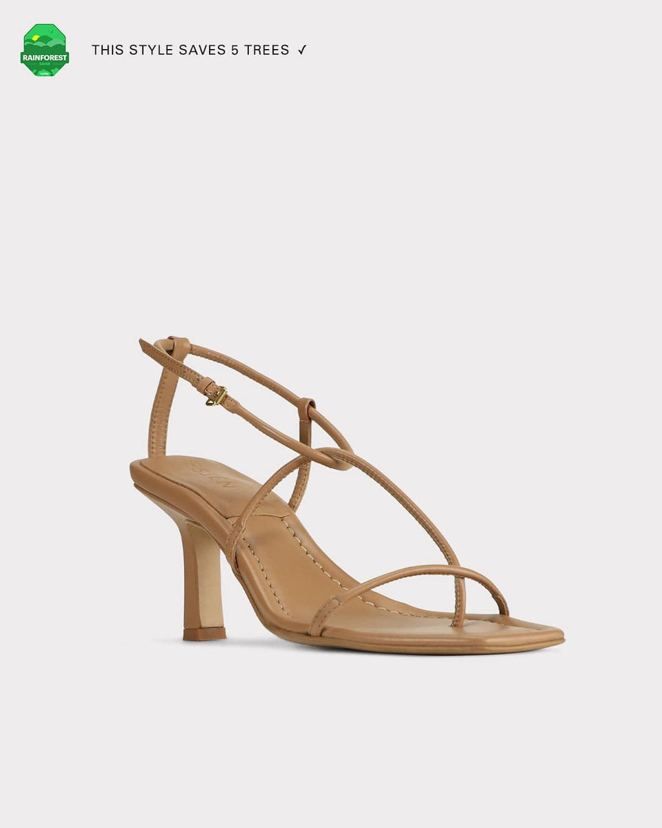 The Strappy Sandal | Almond The Strappy Sandal | Almond