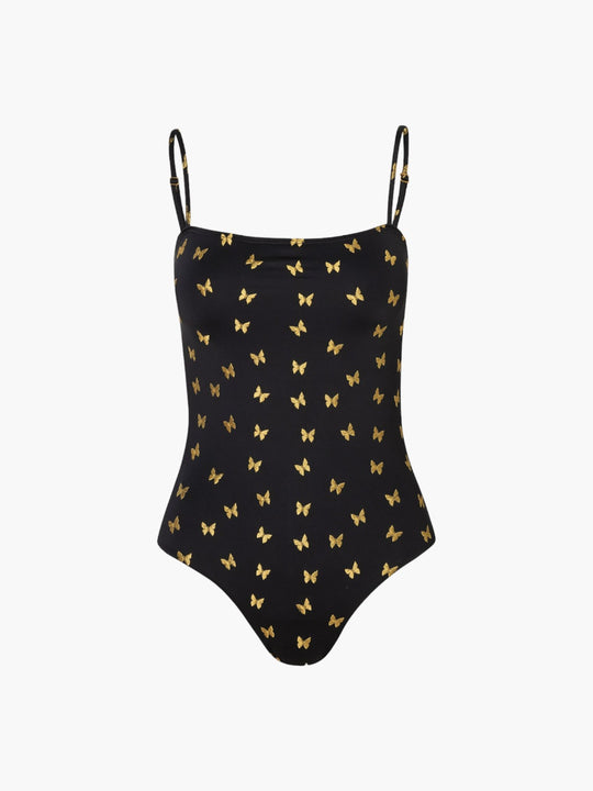 Sumatra One Piece | Gold Butterflies