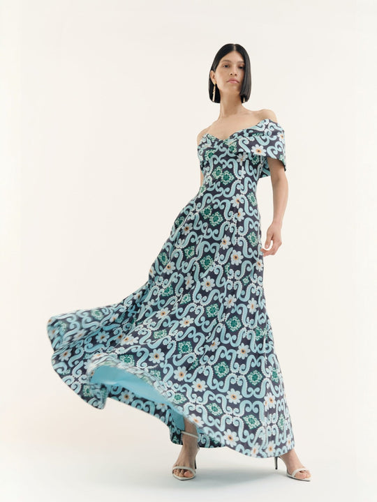 Naranjo Dress | Ikan Print