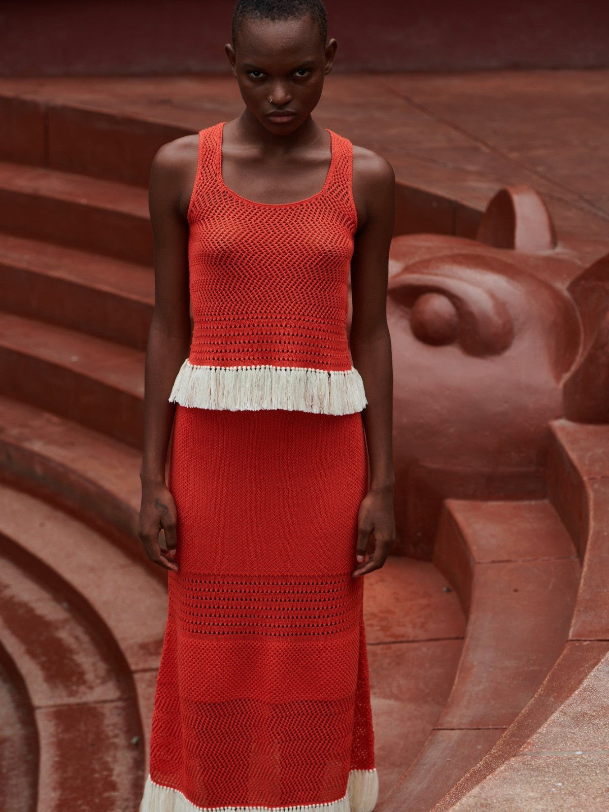 Carisa Skirt | Tangerine Carisa Skirt | Tangerine