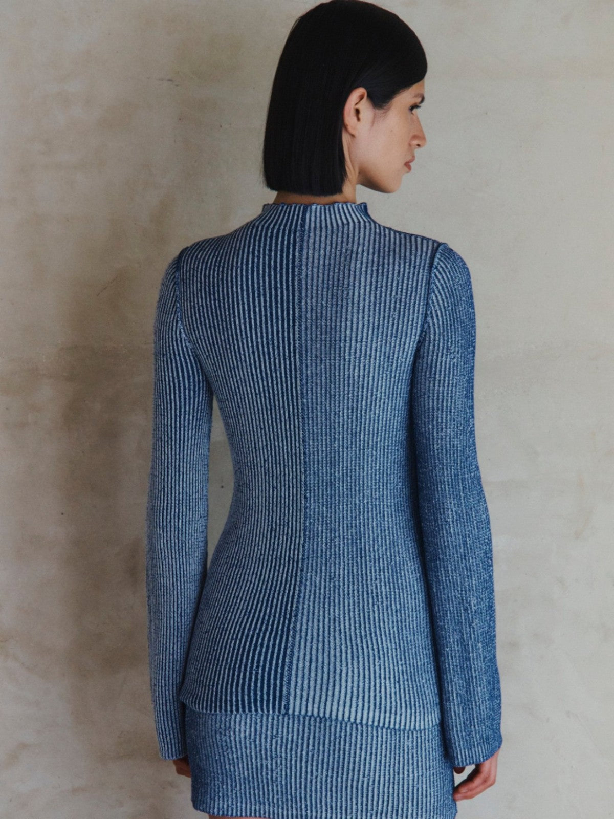 Dual Mini Skirt | Blues Dual Mini Skirt | Blues