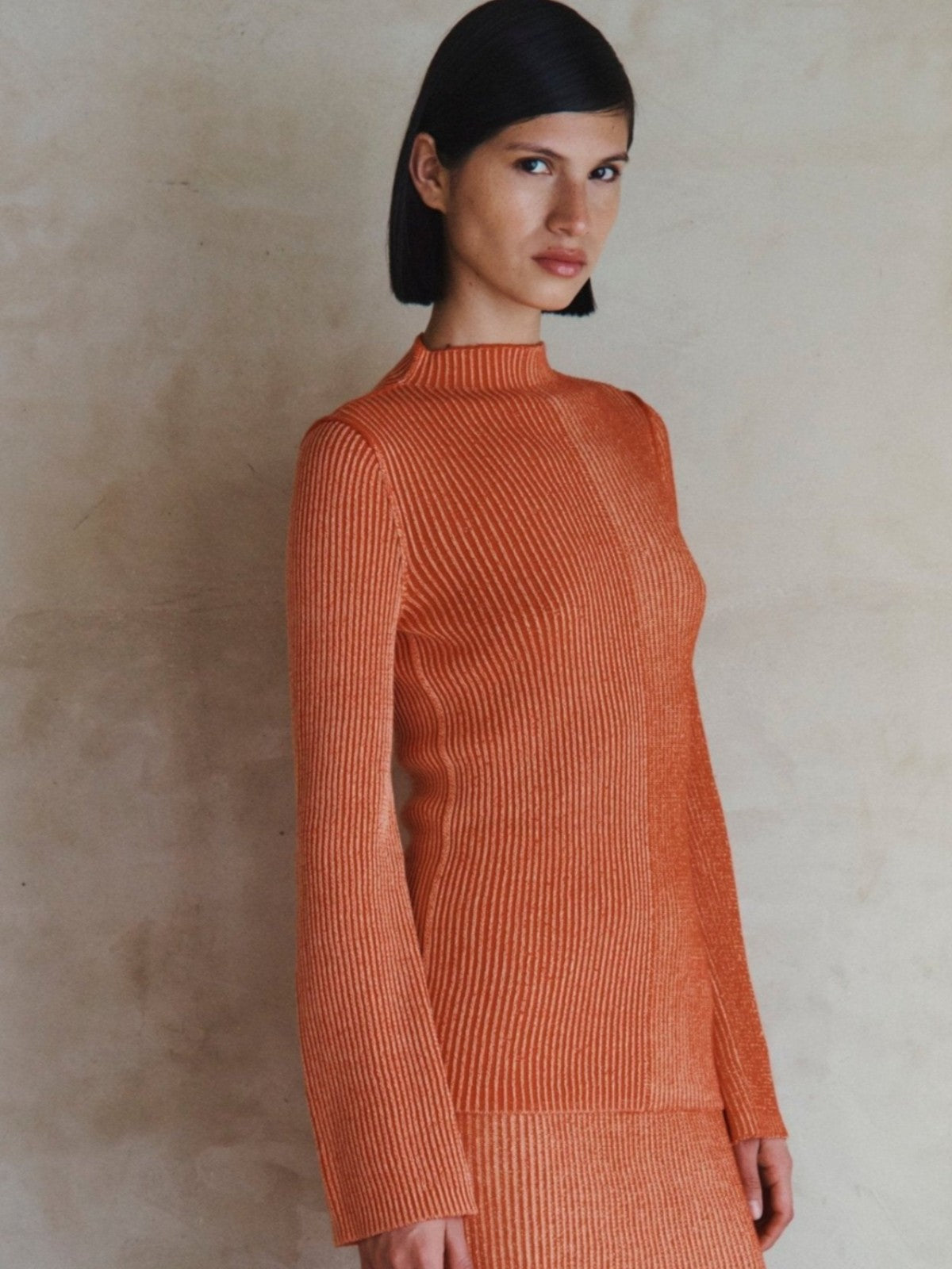 Dual Mini Skirt | Tangerine Dual Mini Skirt | Tangerine