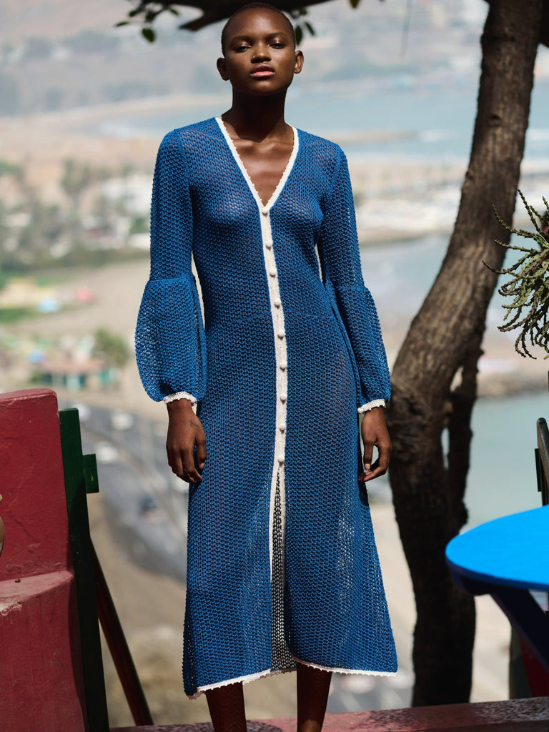 Lando Dress | Blue main image 0