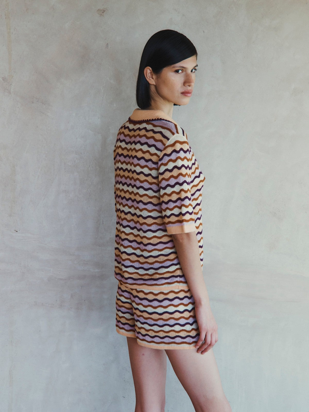 Mullu Polo Shirt | Tobacco Grape Mullu Polo Shirt | Tobacco Grape