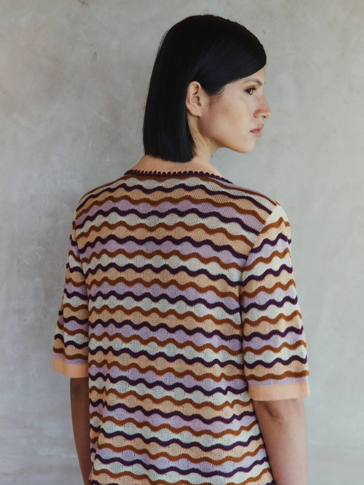 Mullu Polo Shirt | Tobacco Grape Mullu Polo Shirt | Tobacco Grape