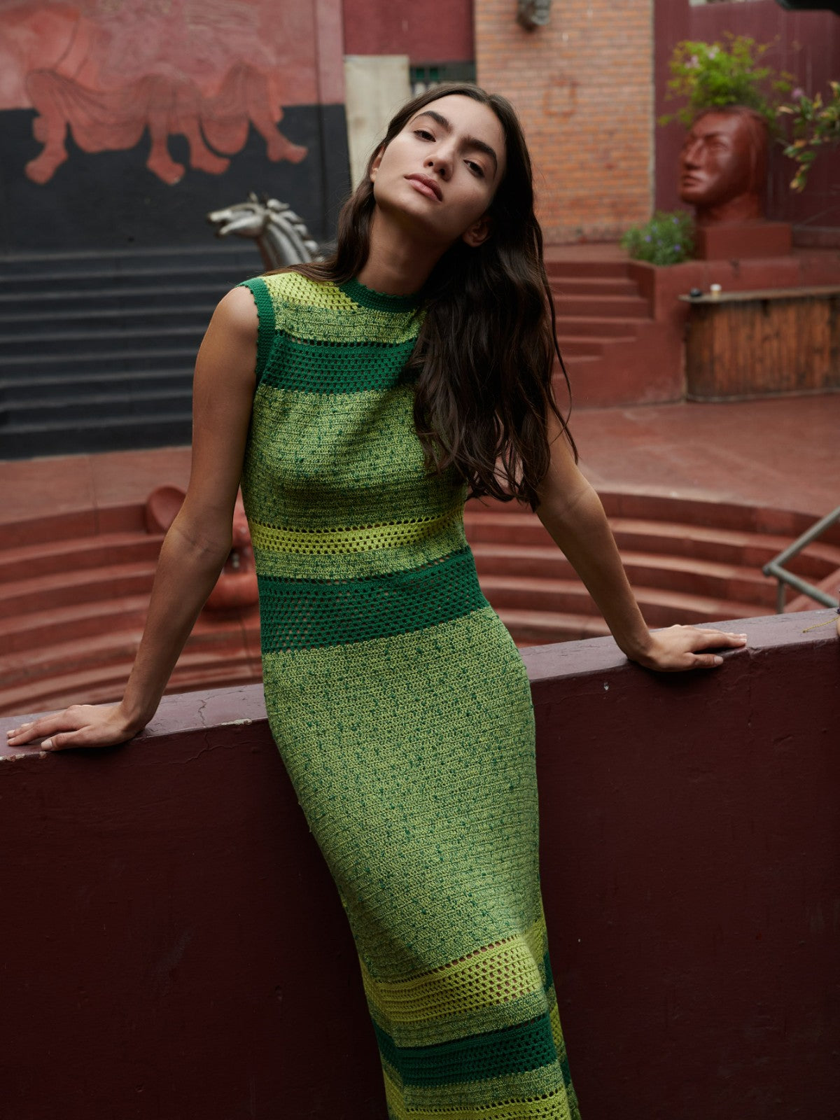 Nanay Midi Dress | Lima Green Nanay Midi Dress | Lima Green