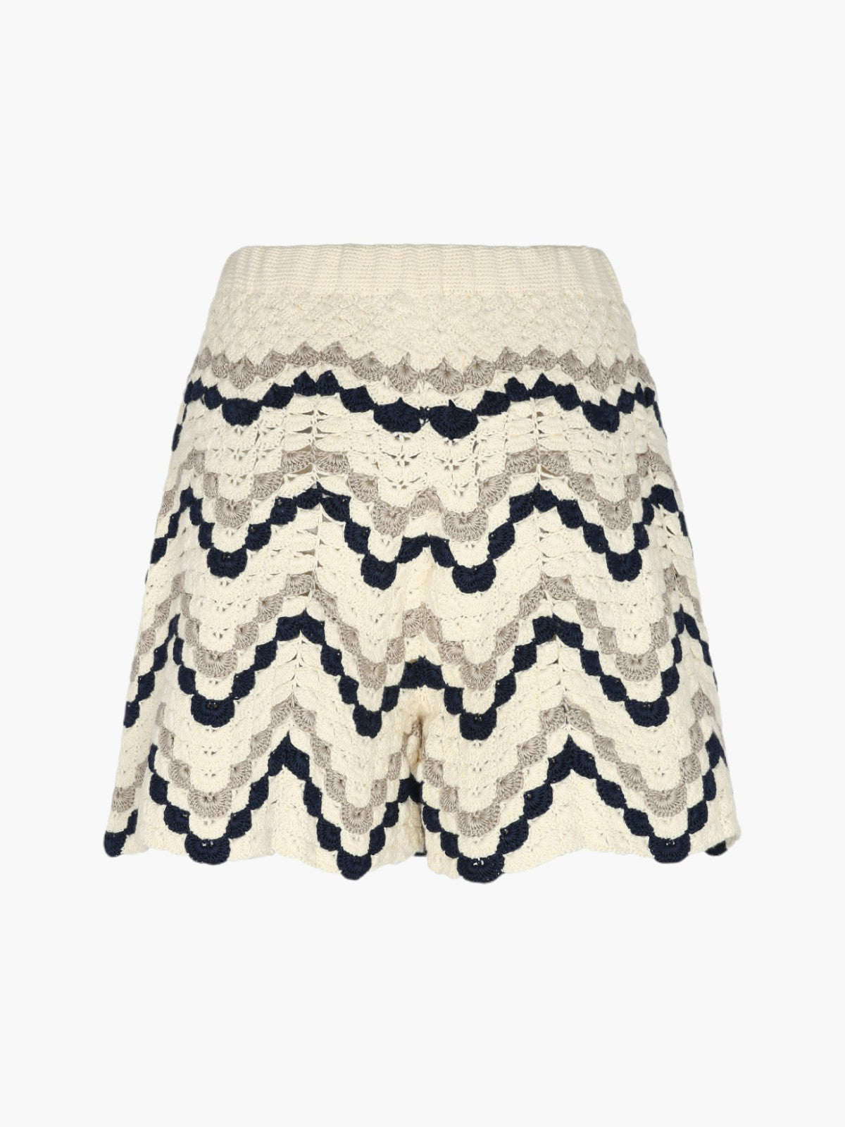 Safi Short | Ivory/Navy Safi Short | Ivory/Navy