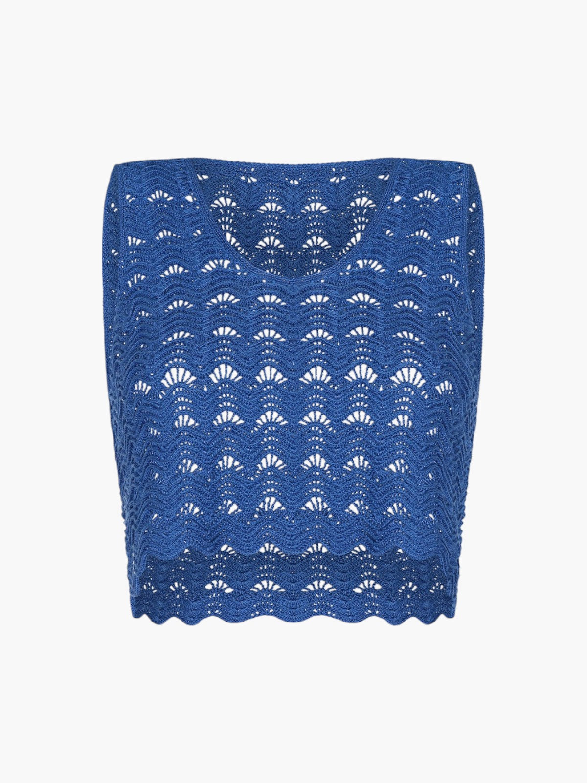 Tumi Crochet Top | Electric Blue Tumi Crochet Top | Electric Blue