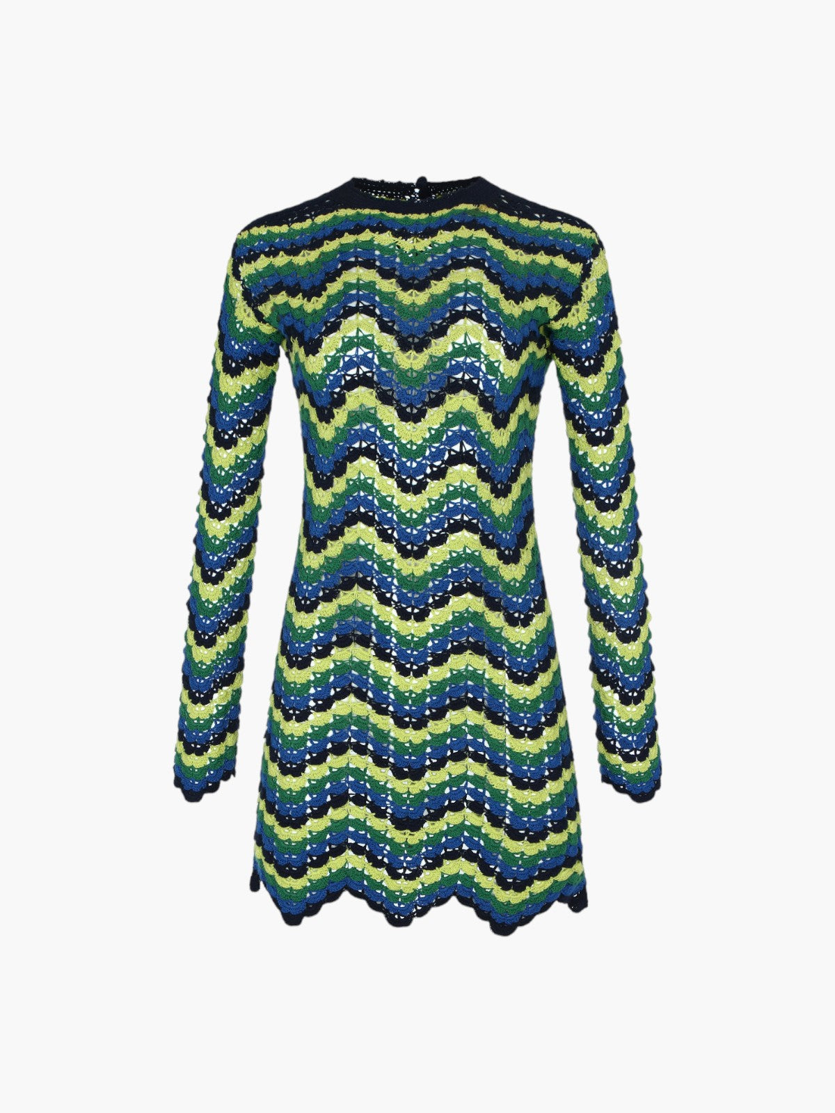 Victoria Mini Dress | Blue/Green Victoria Mini Dress | Blue/Green