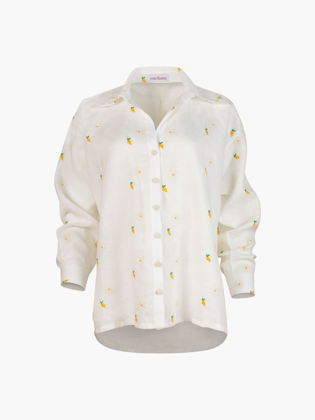 Button Down Shirt | Mango Camomile Ivory