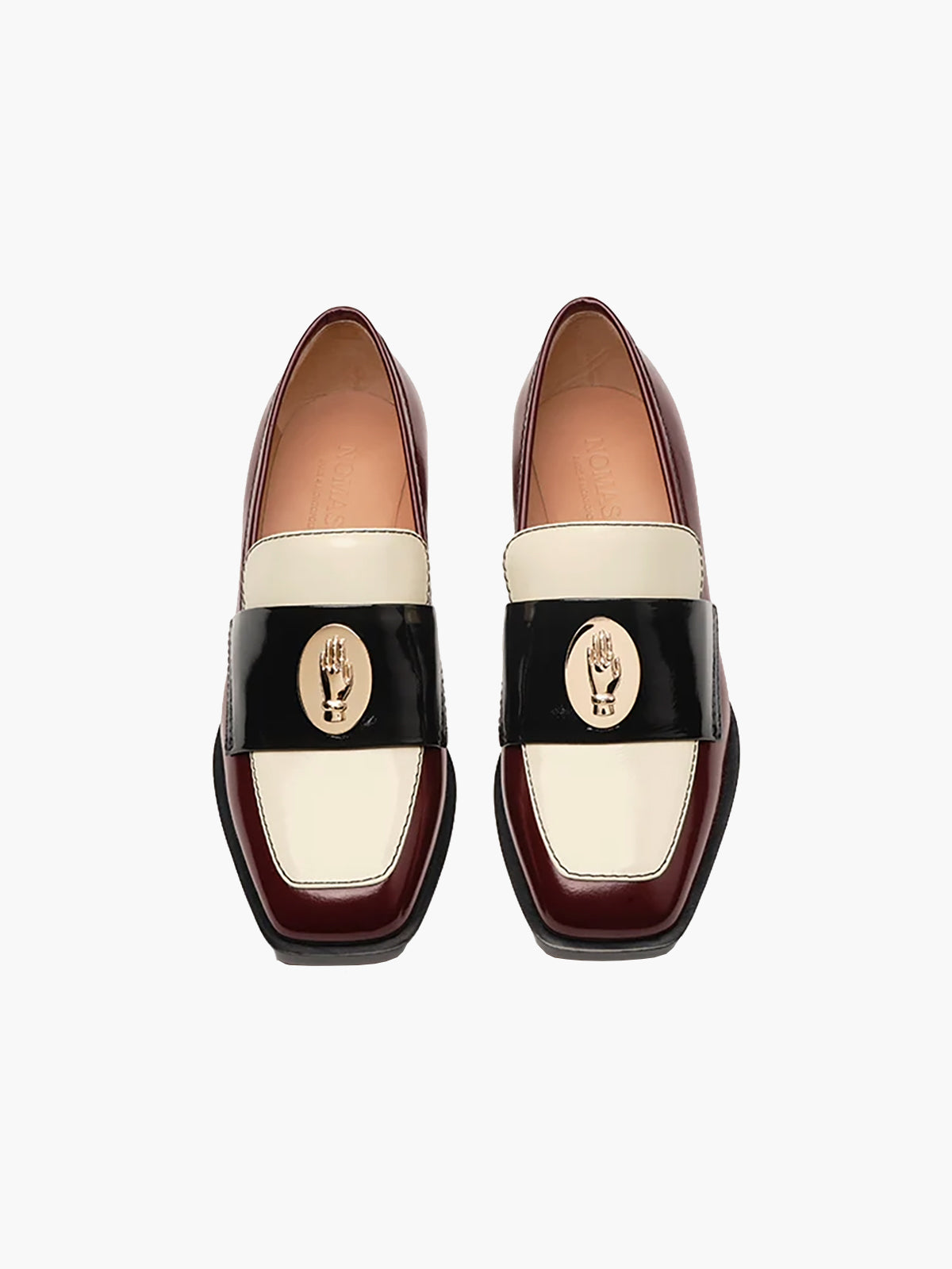 Nono Loafers | Tri-Color Burgundy Nono Loafers | Tri-Color Burgundy