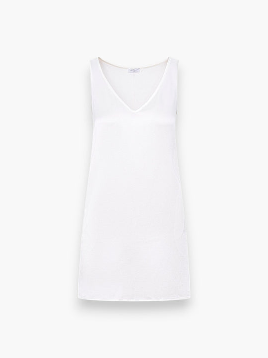 Stella Shift Dress | White