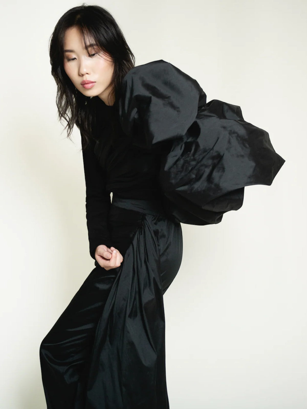 Capullo Long Sleeve Top | Black Capullo Long Sleeve Top | Black