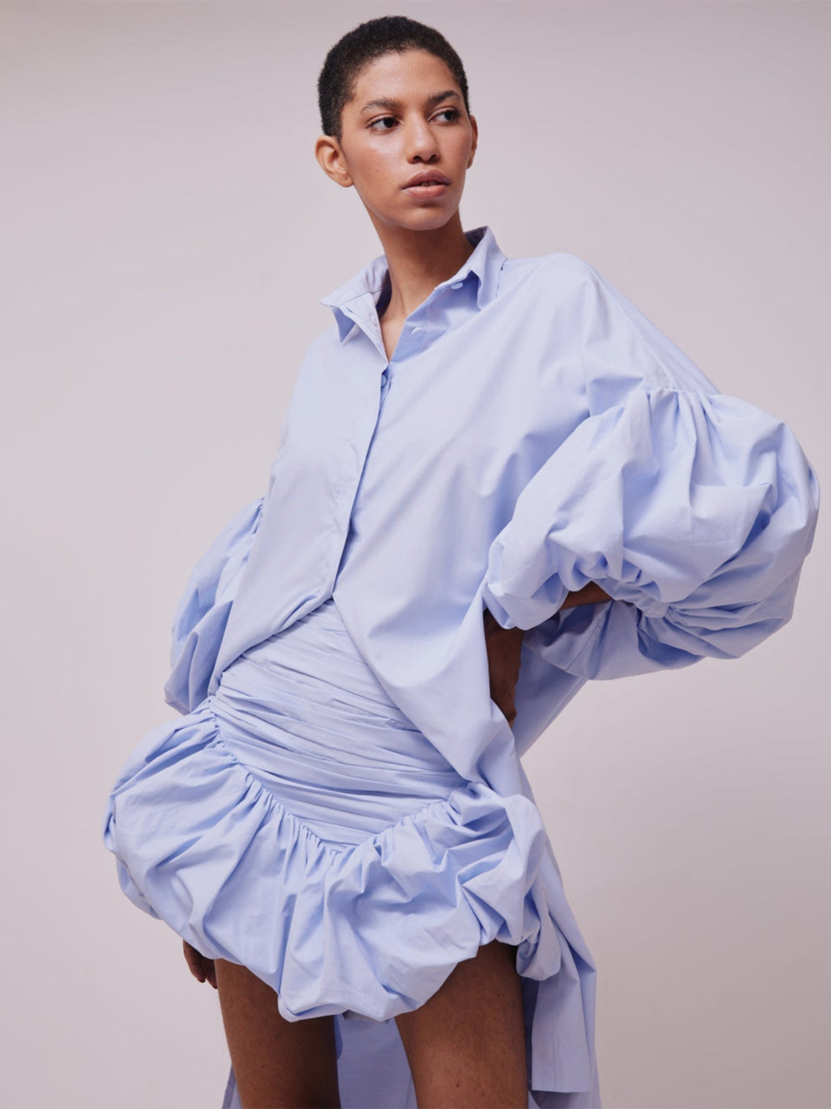 Ola Skirt | Baby Blue Ola Skirt | Baby Blue