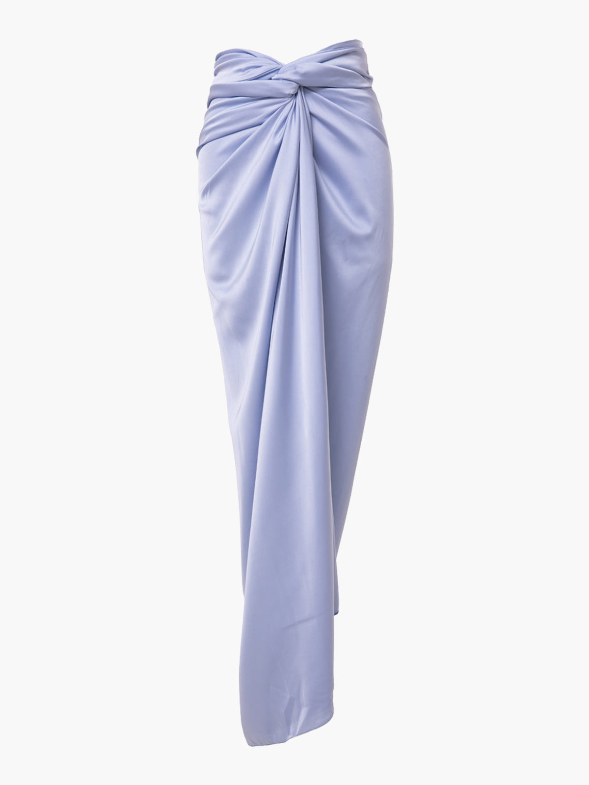 Silk Cuba Skirt | Baby Blue Silk Cuba Skirt | Baby Blue