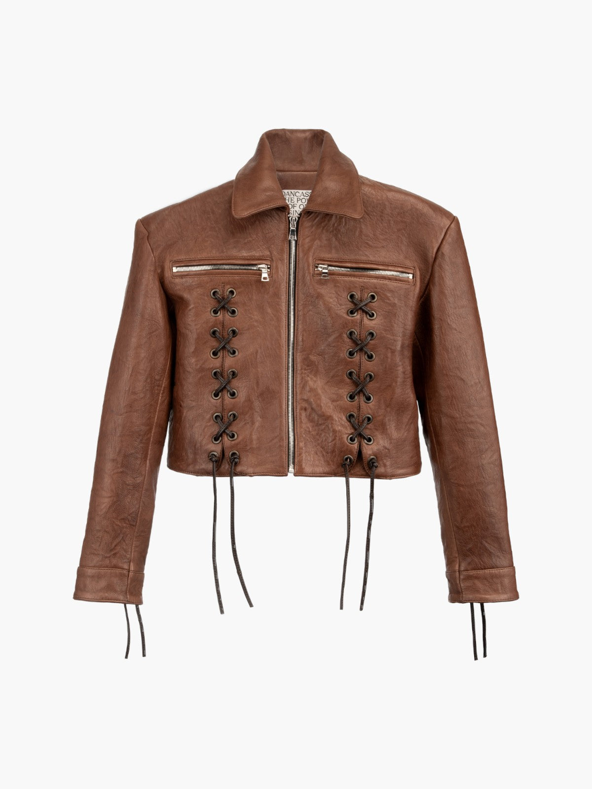 Alondra Leather Jacket | Brown Alondra Leather Jacket | Brown