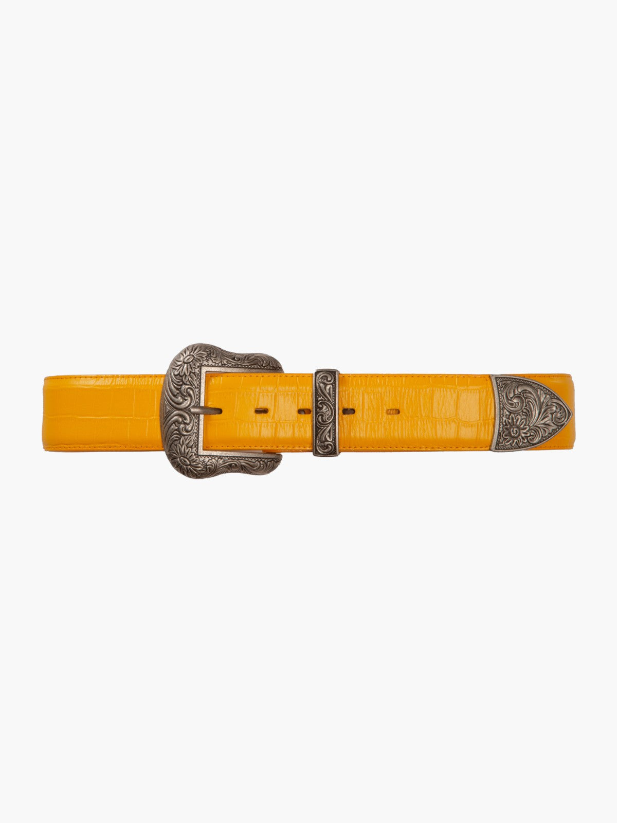 Jenna Leather Belt | Yellow Jenna Leather Belt | Yellow