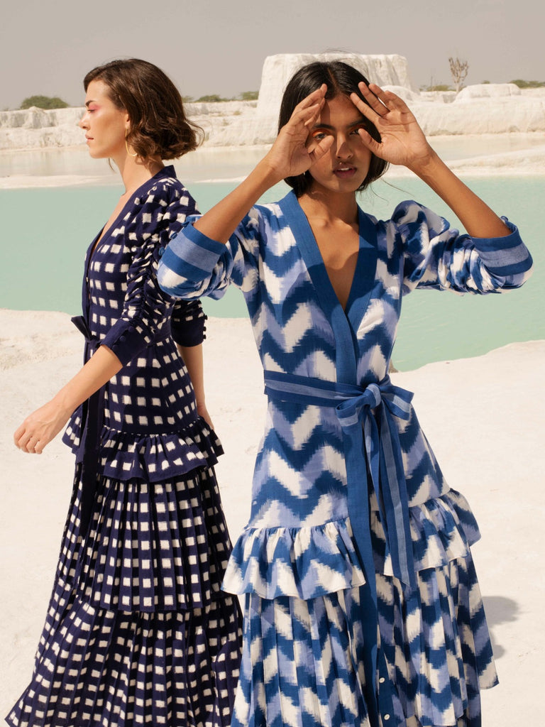 Lapis Lazuli Dress | Waves | Fashionkind