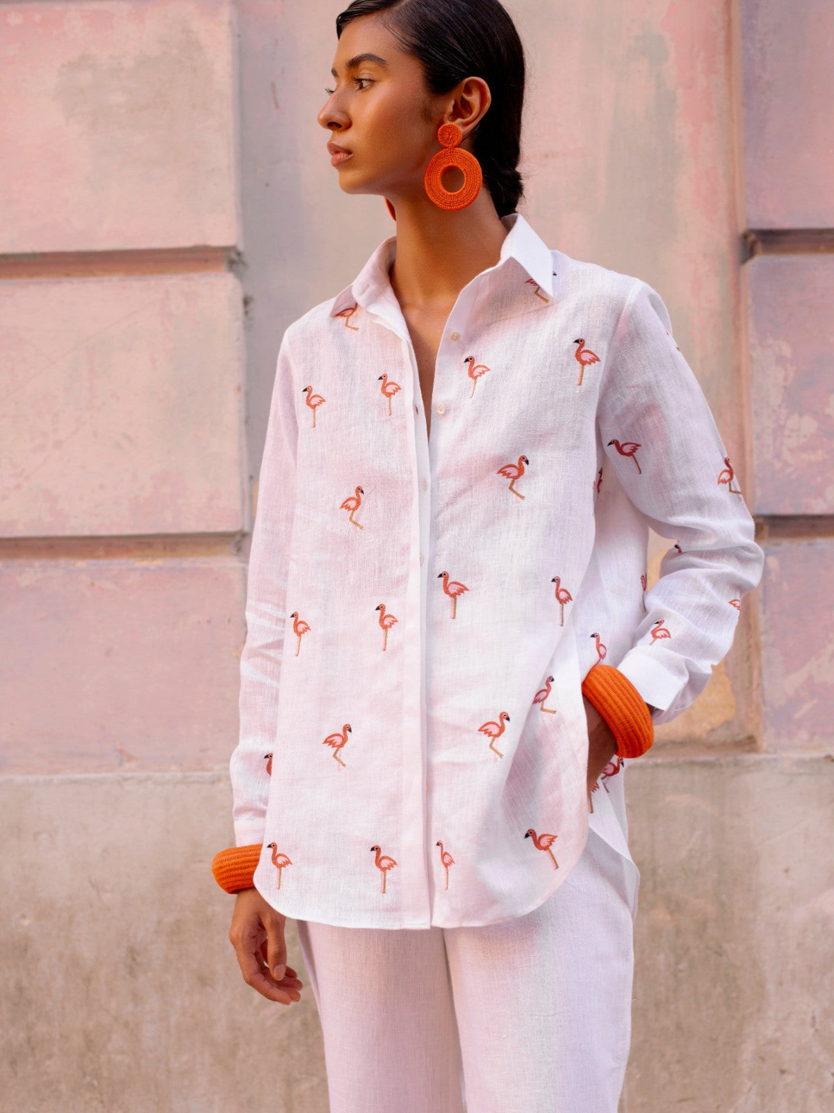 Flamingo Set | White Flamingo Set | White