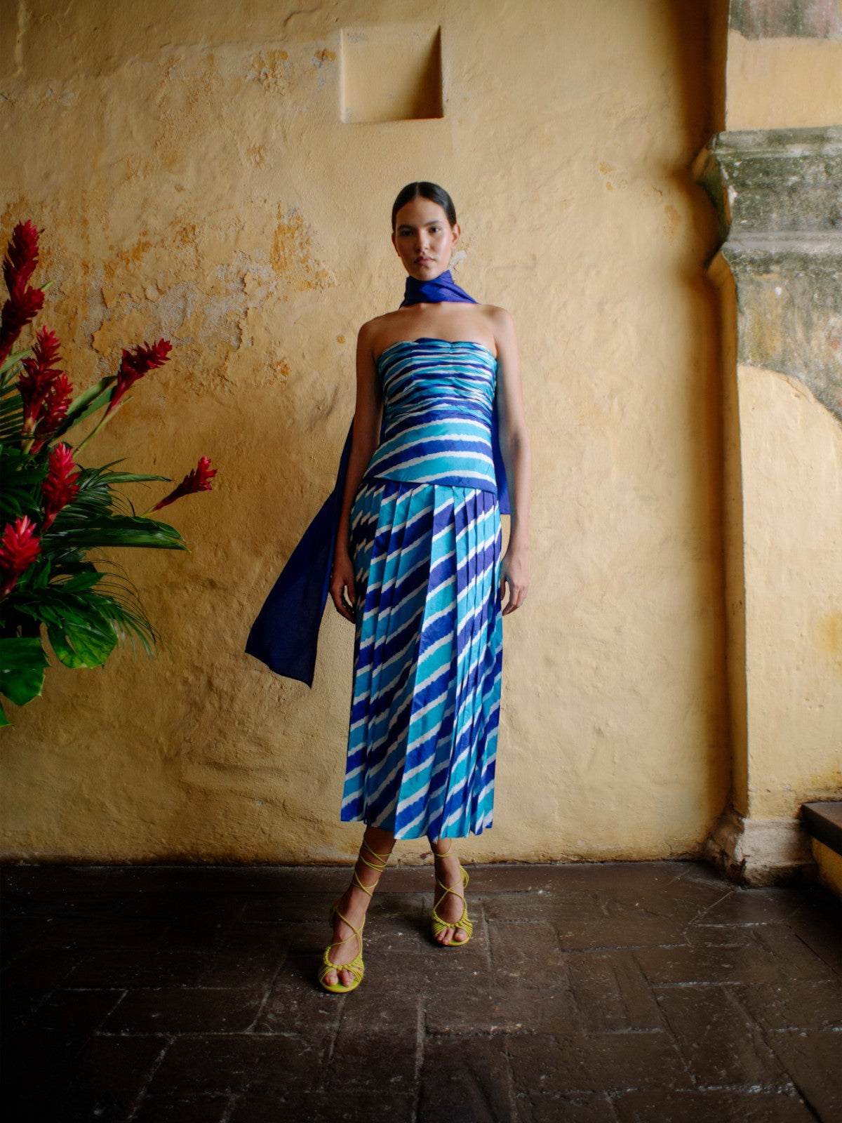 Leheriya Set | Blue Leheriya Set | Blue