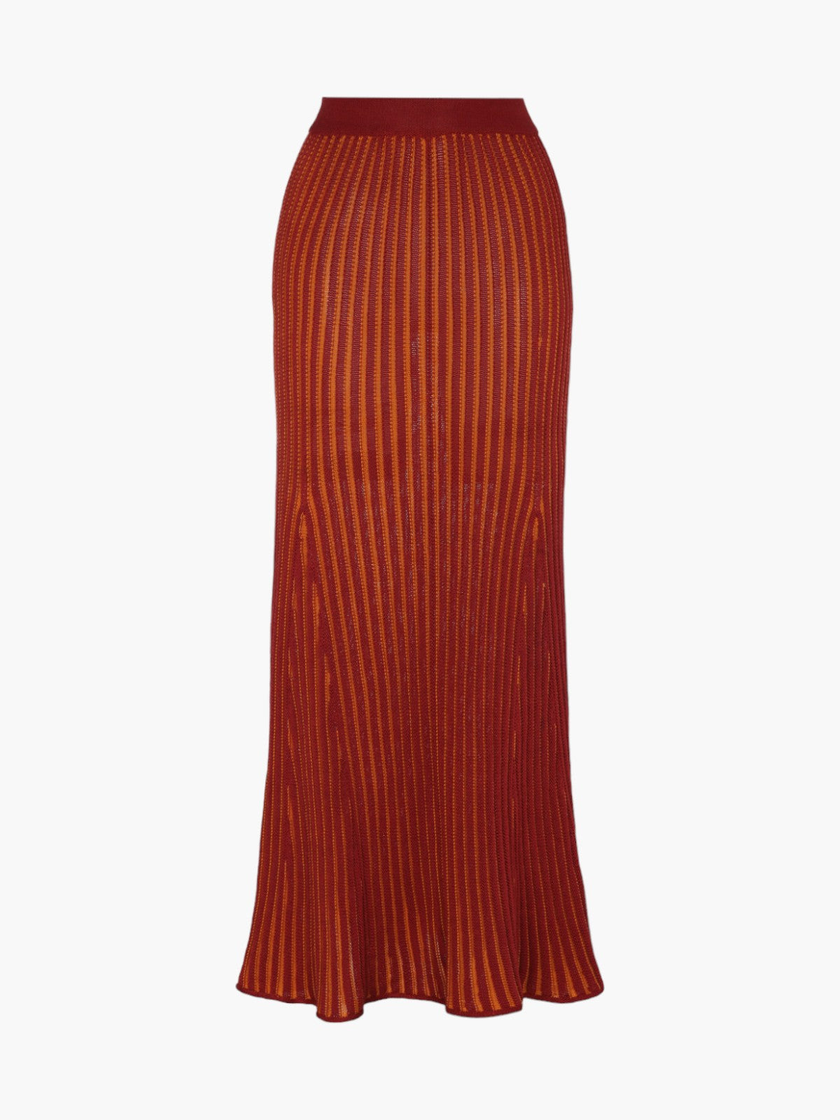 Marina Maxi Skirt | Burgundy / Orange Marina Maxi Skirt | Burgundy / Orange