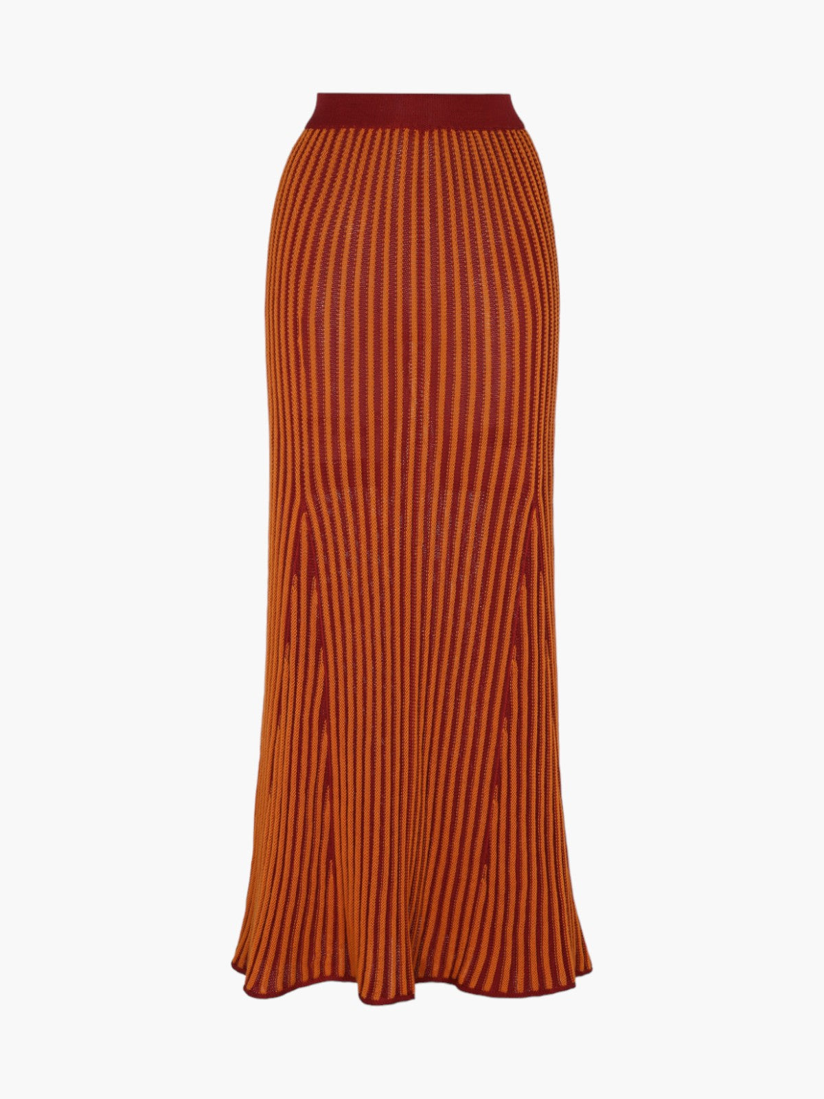 Marina Maxi Skirt | Burgundy / Orange Marina Maxi Skirt | Burgundy / Orange
