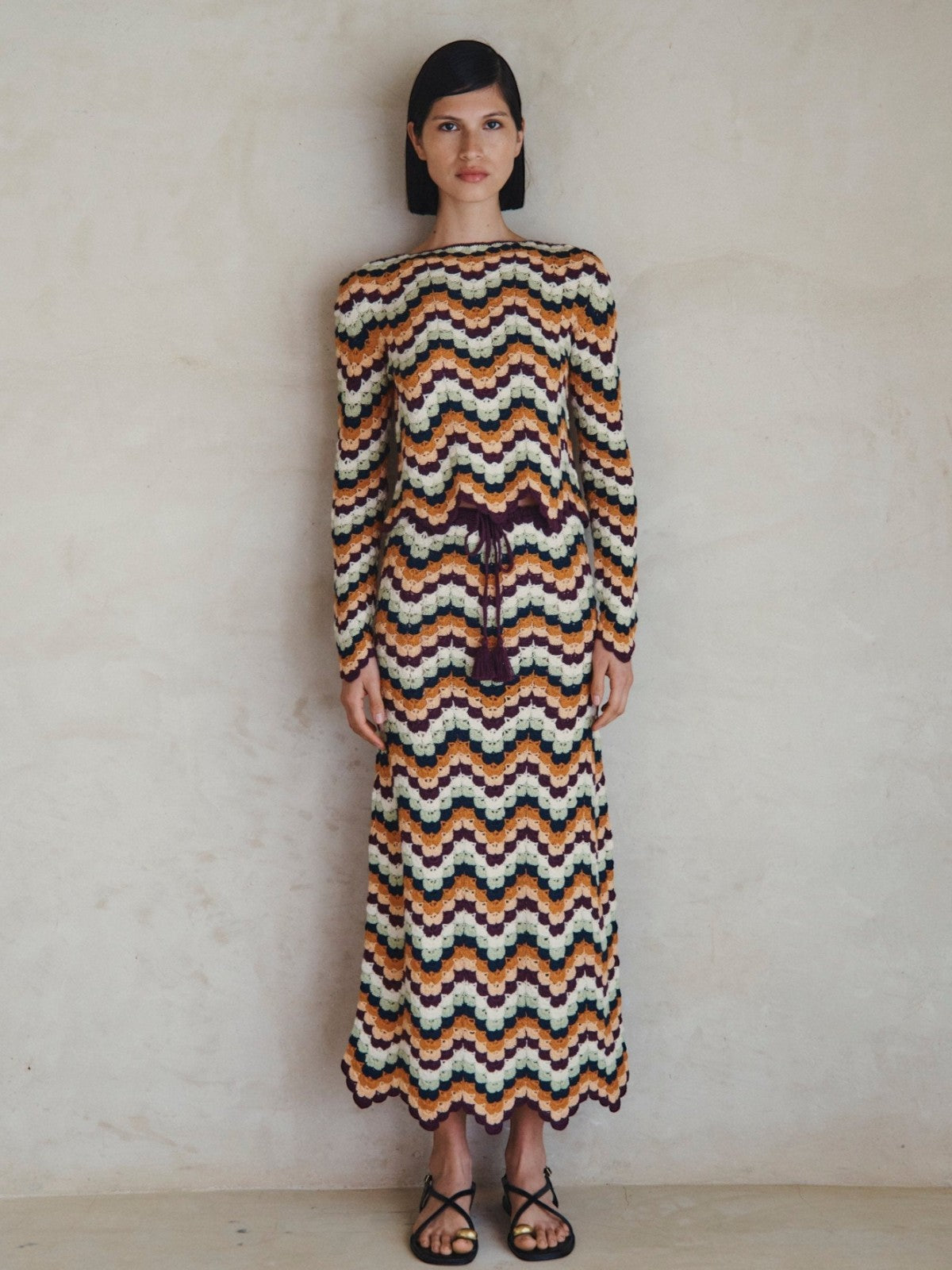 Safi Pesca Pencil Skirt | Pistaccio Terracota Safi Pesca Pencil Skirt | Pistaccio Terracota