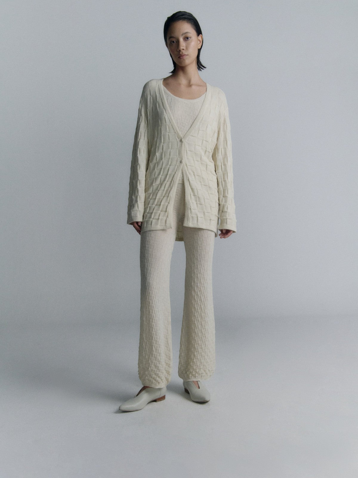 Taki Light Knit Cardigan | Ivory Taki Light Knit Cardigan | Ivory