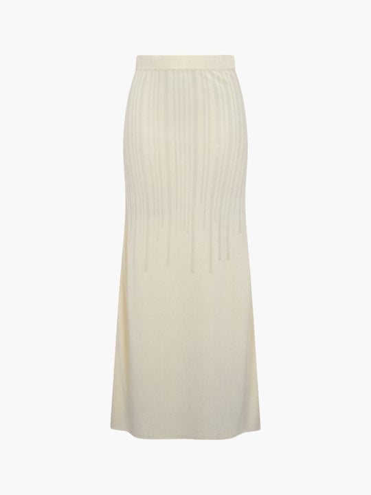 Tumbes Midi Skirt | Ivory