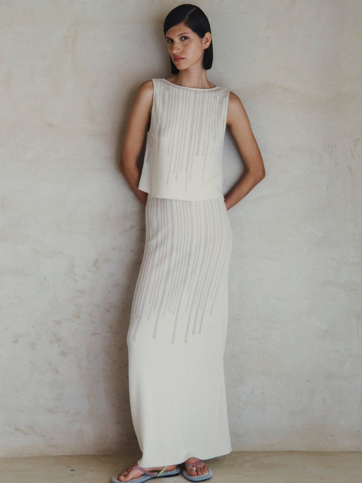 Tumbes Midi Skirt | Ivory Tumbes Midi Skirt | Ivory