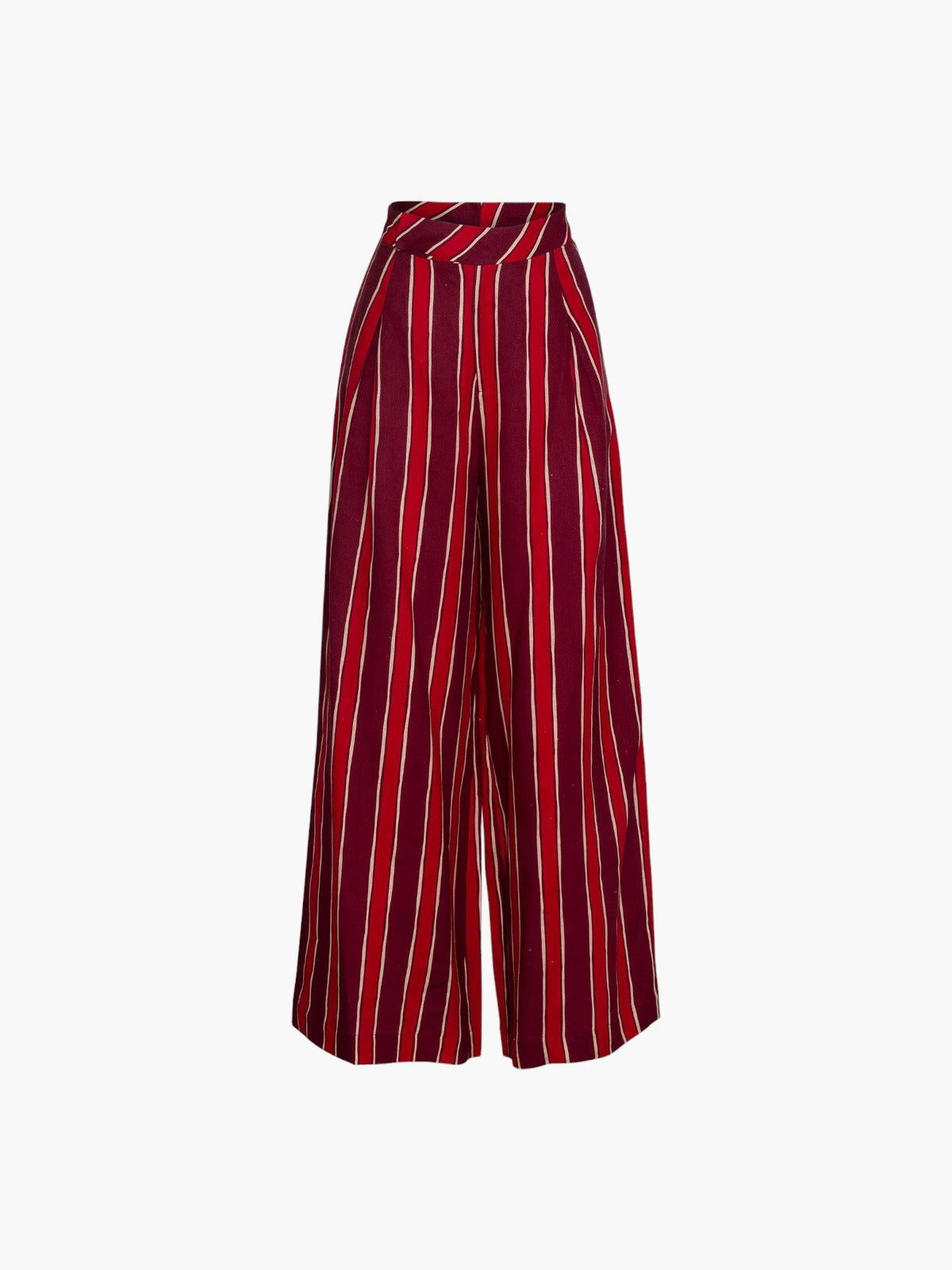 Marine Stripe Pant | Red Marine Stripe Pant | Red