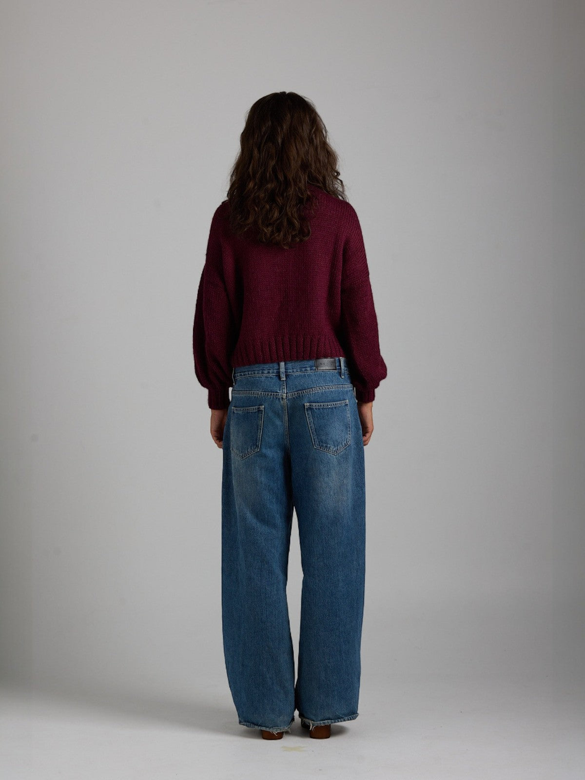 Frenchie Sweater | Burgundy Frenchie Sweater | Burgundy