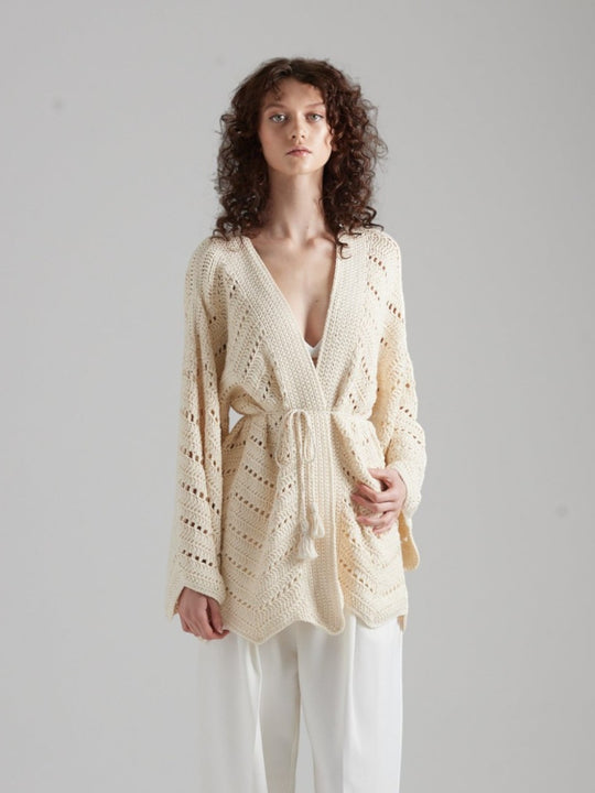 Mia Cardigan | Beige