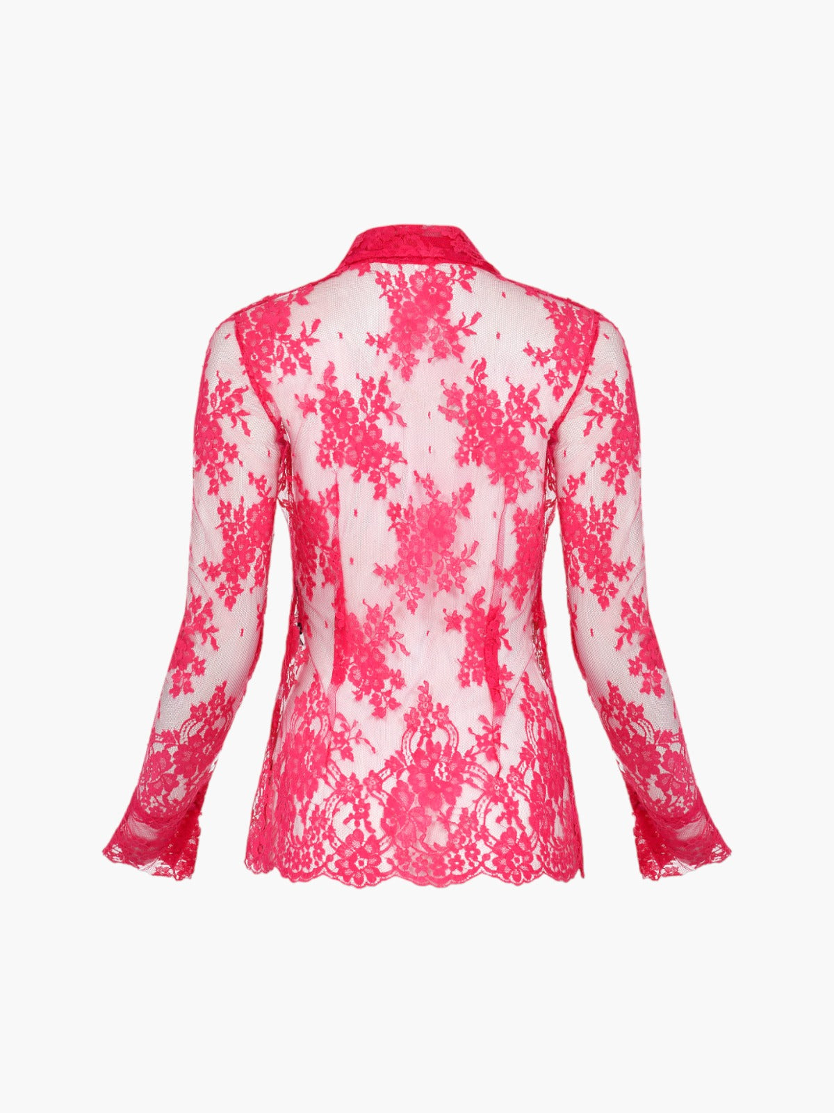 Arena Lace Blouse | Fuschia Arena Lace Blouse | Fuschia