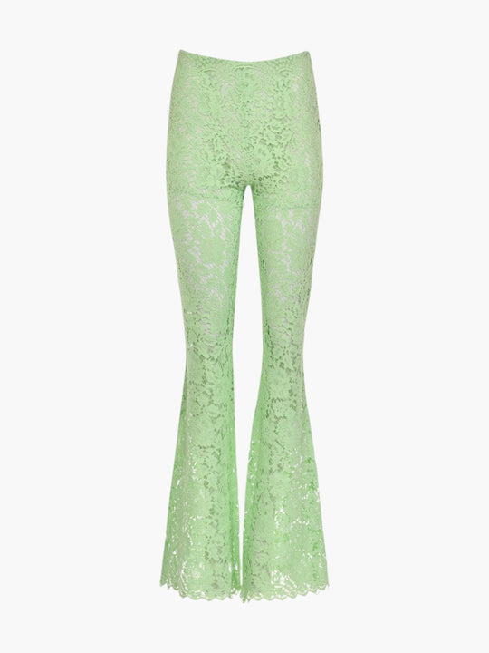 Celia Lace Pants | Green