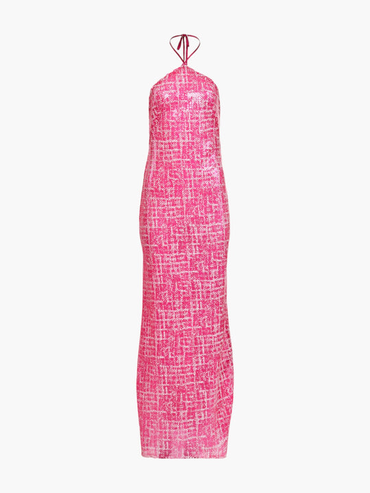 Serata Halter Dress