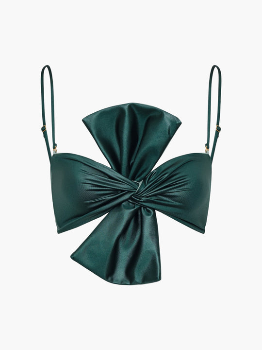 Albatross Top |  Metallic Green/Metallic Mint