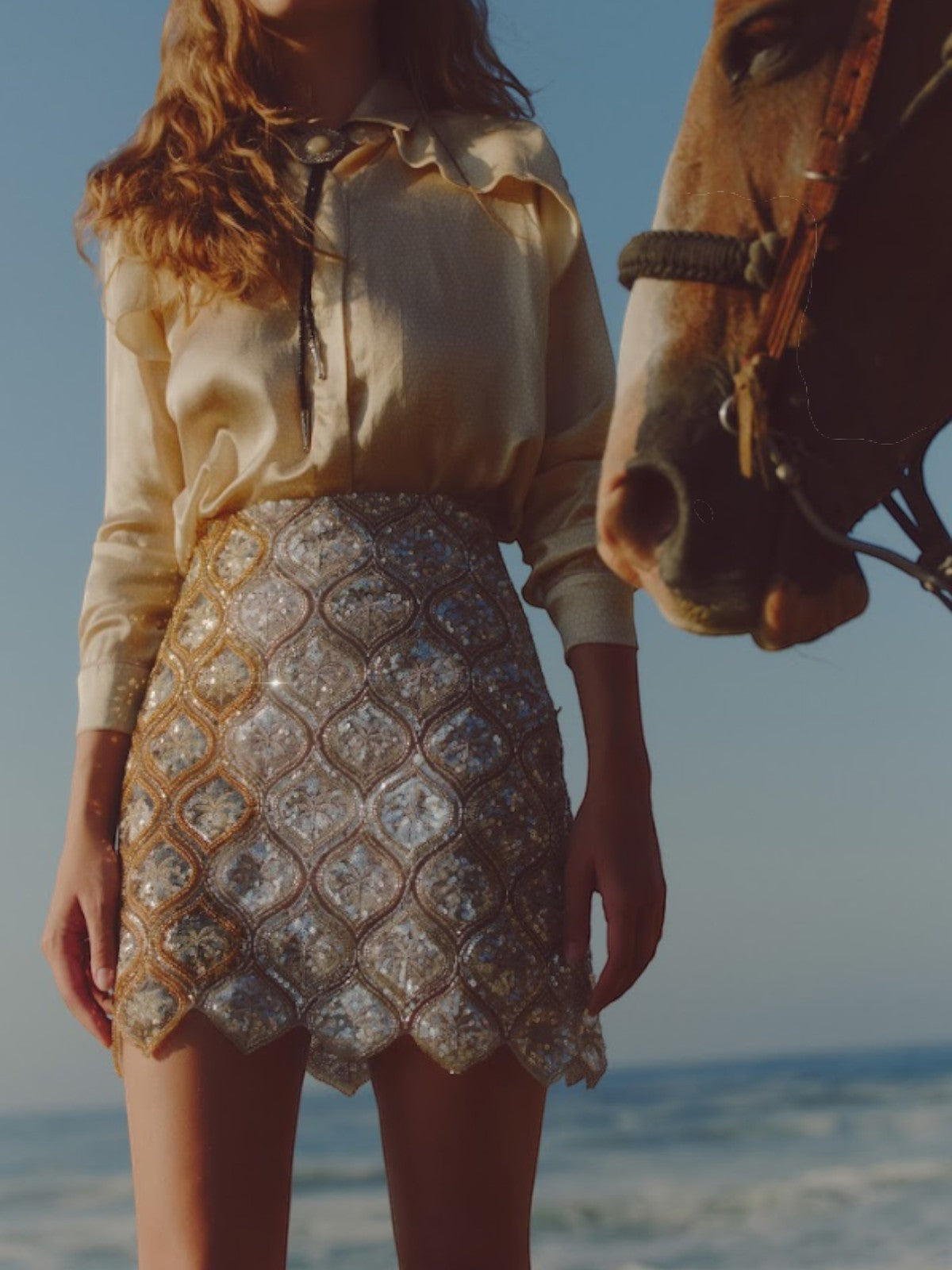 Andalucía Satin Silk Shirt | Butter Reptile Andalucía Satin Silk Shirt | Butter Reptile