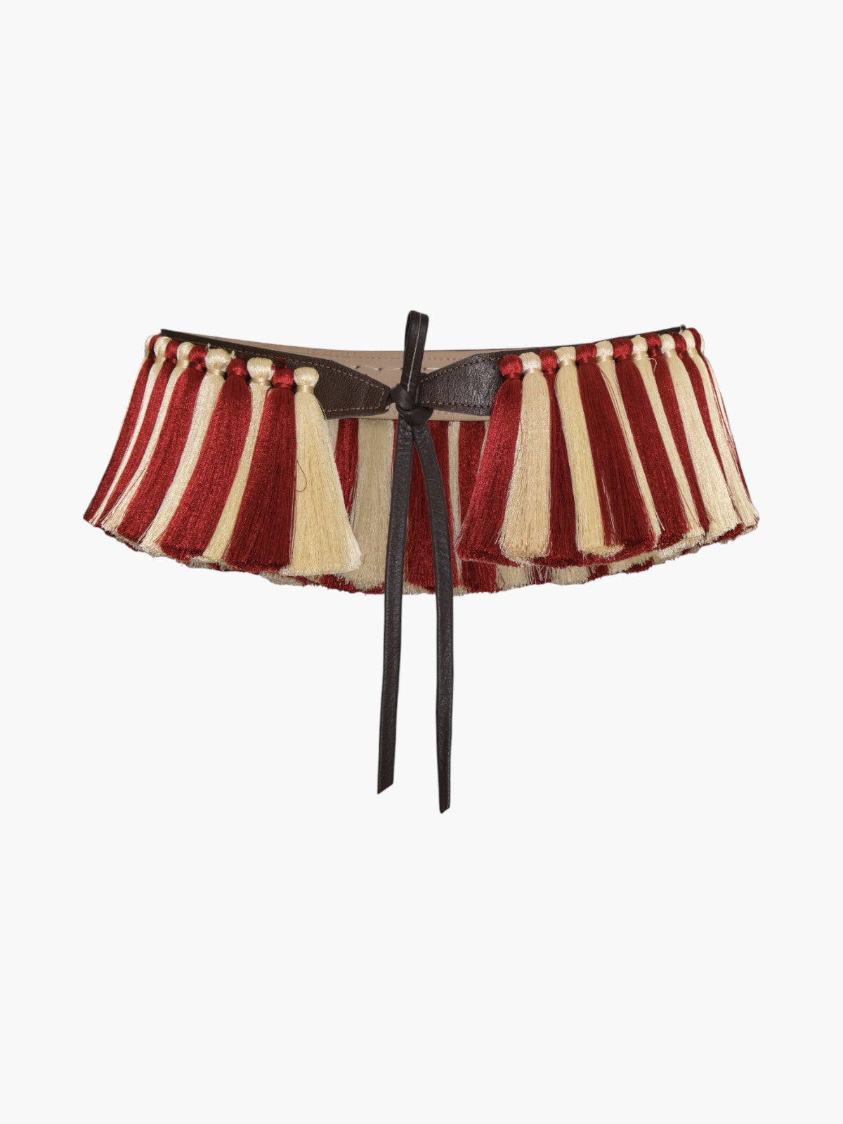 Luz de Abril Belt | Ivory/Wine Luz de Abril Belt | Ivory/Wine