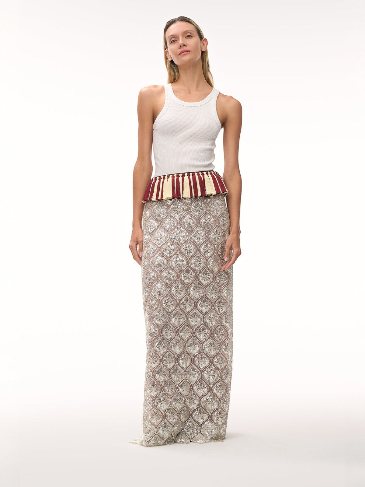 Luz de Abril Belt | Ivory/Wine Luz de Abril Belt | Ivory/Wine