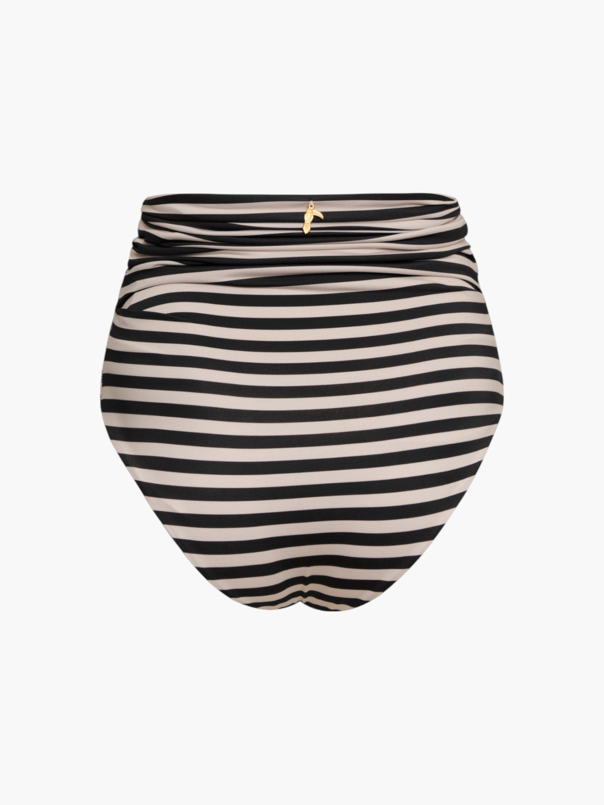 Morante Embroidered Bottom | Black & White Stripes Morante Embroidered Bottom | Black & White Stripes
