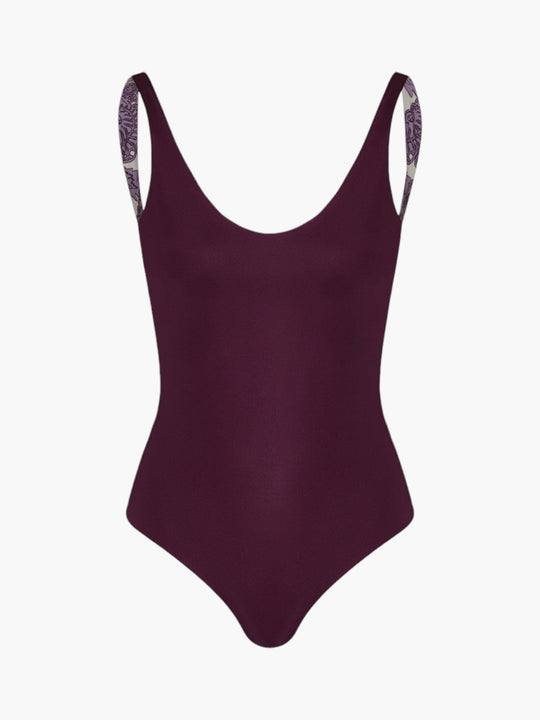 Olympic One Piece | Purple/Blush Pink