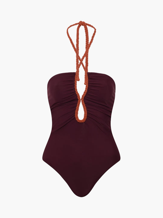 Saint Tropez One Piece | Purple/Speziato