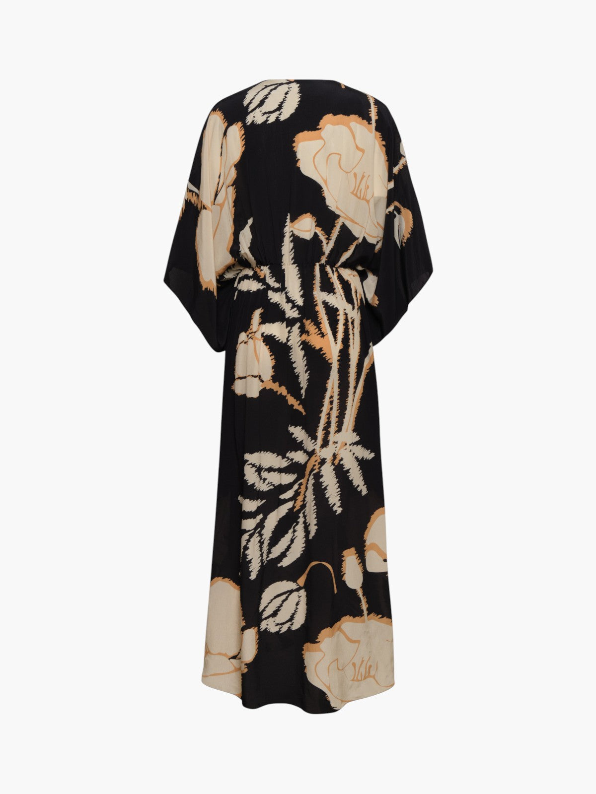 San Cipriano Crepe Chine Tunic | Black/Beige Gladiolos San Cipriano Crepe Chine Tunic | Black/Beige Gladiolos