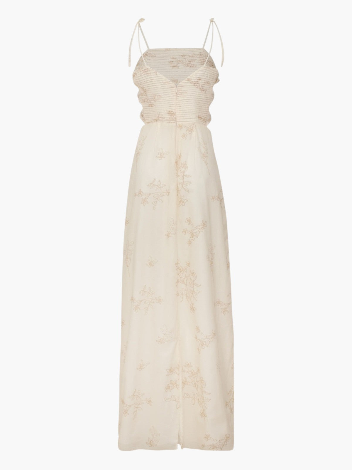 Tejada Pleated Cotton Midi Dress | Ivory Guayacan Tejada Pleated Cotton Midi Dress | Ivory Guayacan