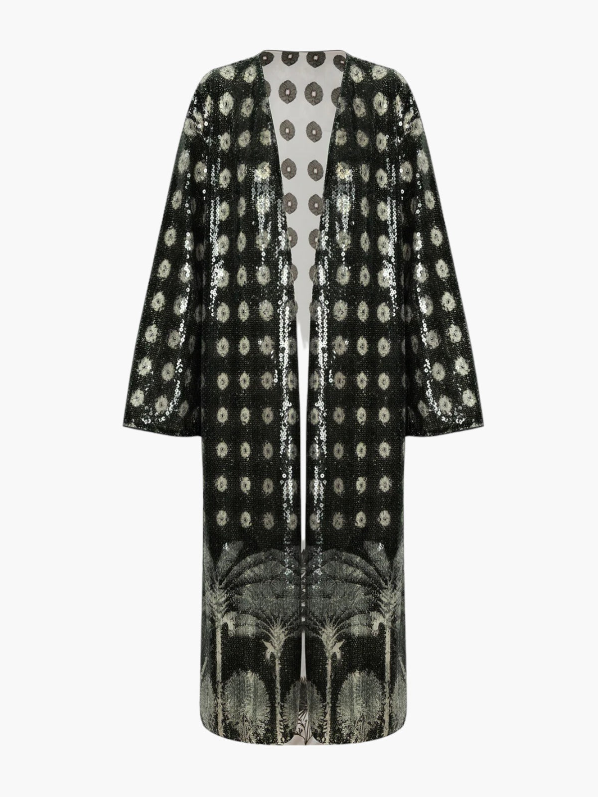 Tintindeo Sequins Midi Coat Tintindeo Sequins Midi Coat