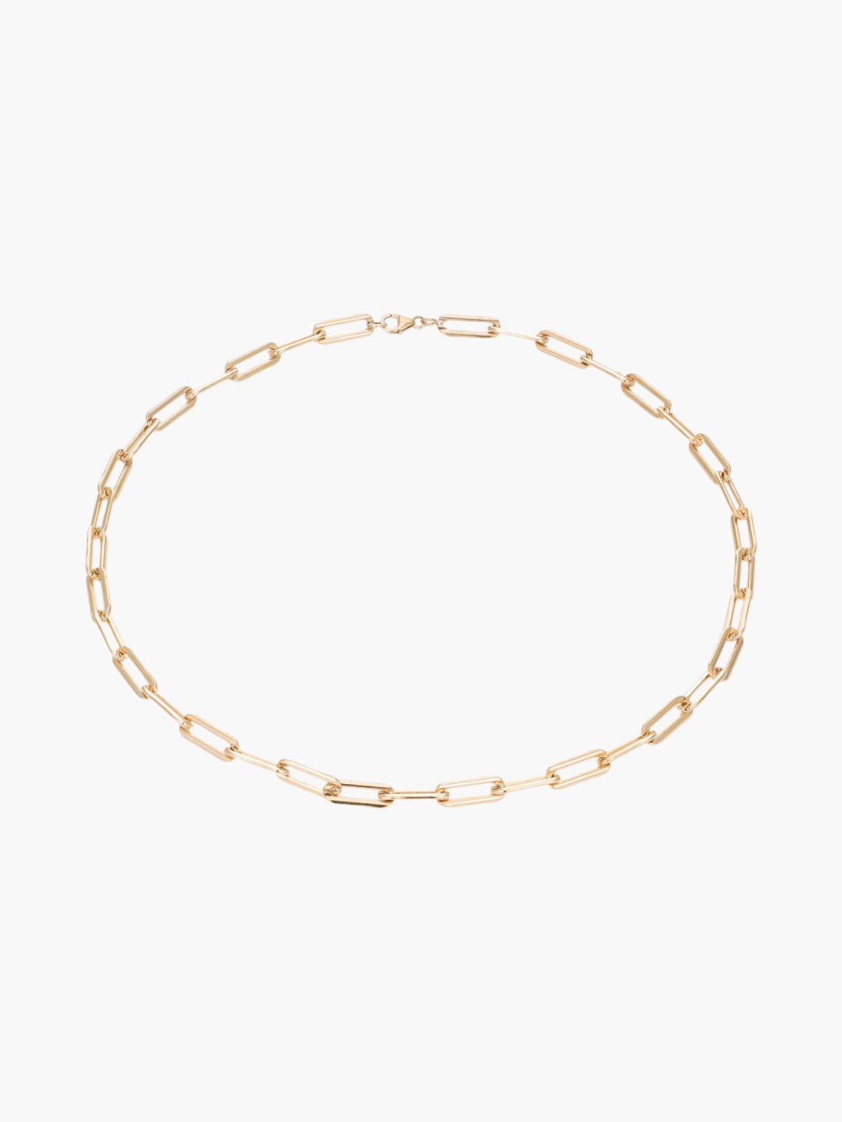 Rectangle Link Chain Choker Rectangle Link Chain Choker
