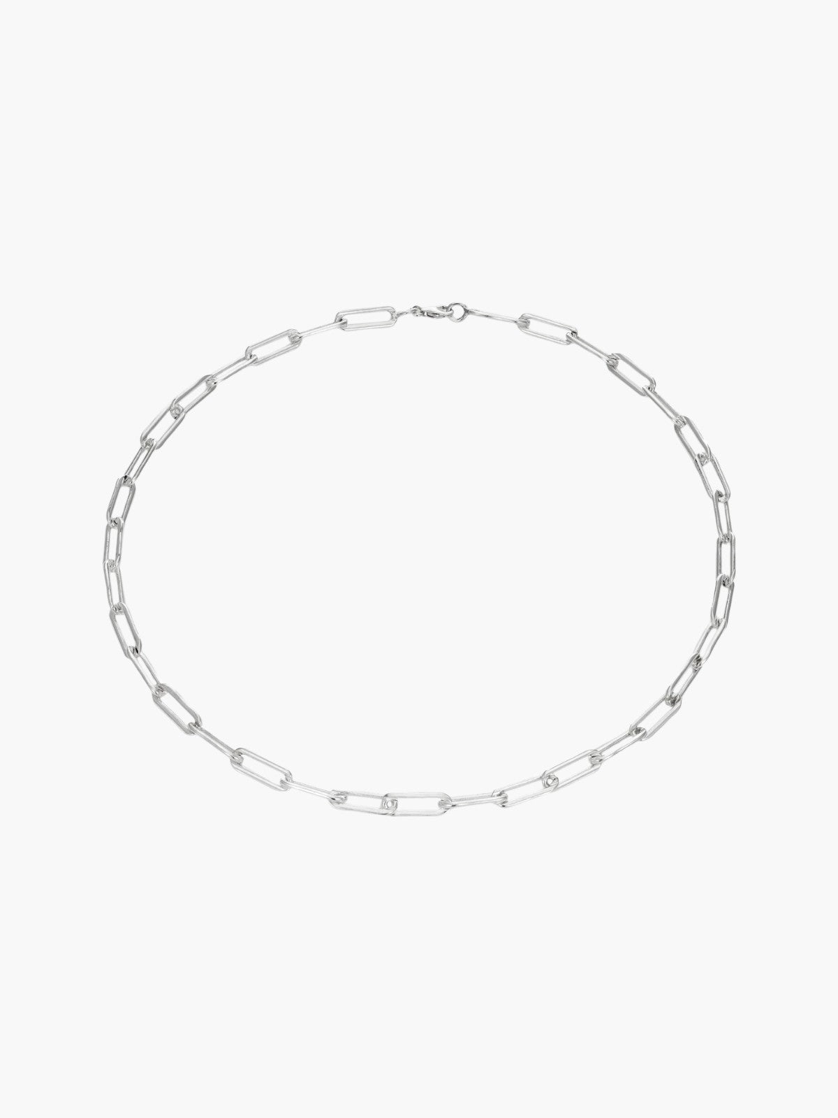 Rectangle Link Chain Choker Rectangle Link Chain Choker